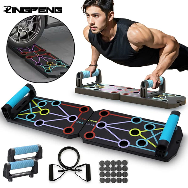 Folding Push-up Board Support Muscle Exercise Multifunctional Table Portable Fitness Equipment Abdominal Enhancement Support
